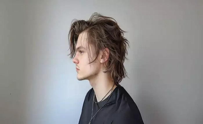 long wolf cut