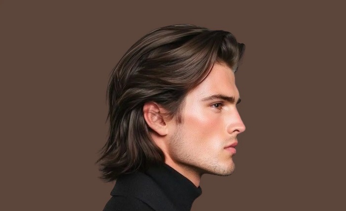 mens wolf cut