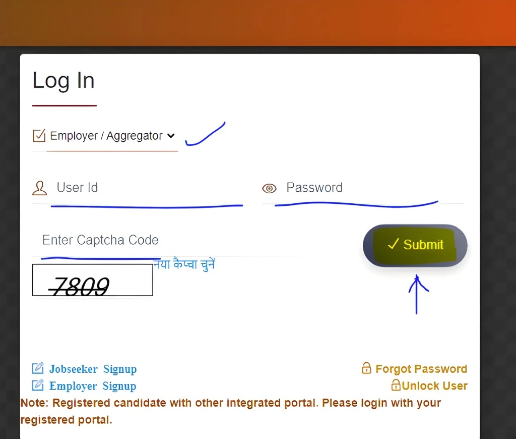 Sewayojan पर अपना संपर्क जानकारी कैसे अपडेट करें?